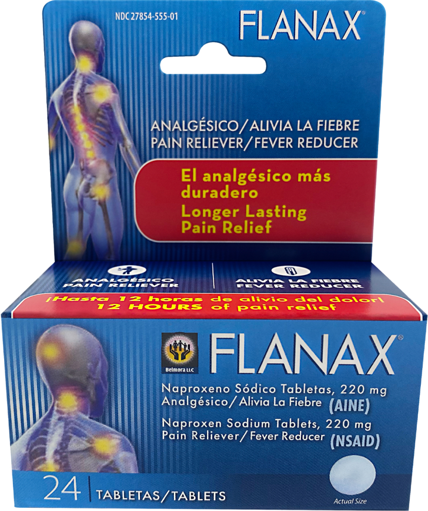 Flanax Pain Reliever Tablets