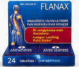 Flanax pain reliever tablets