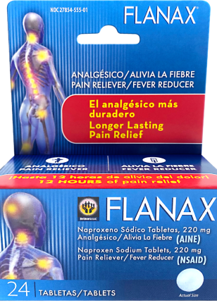 Flanax Pain reliever